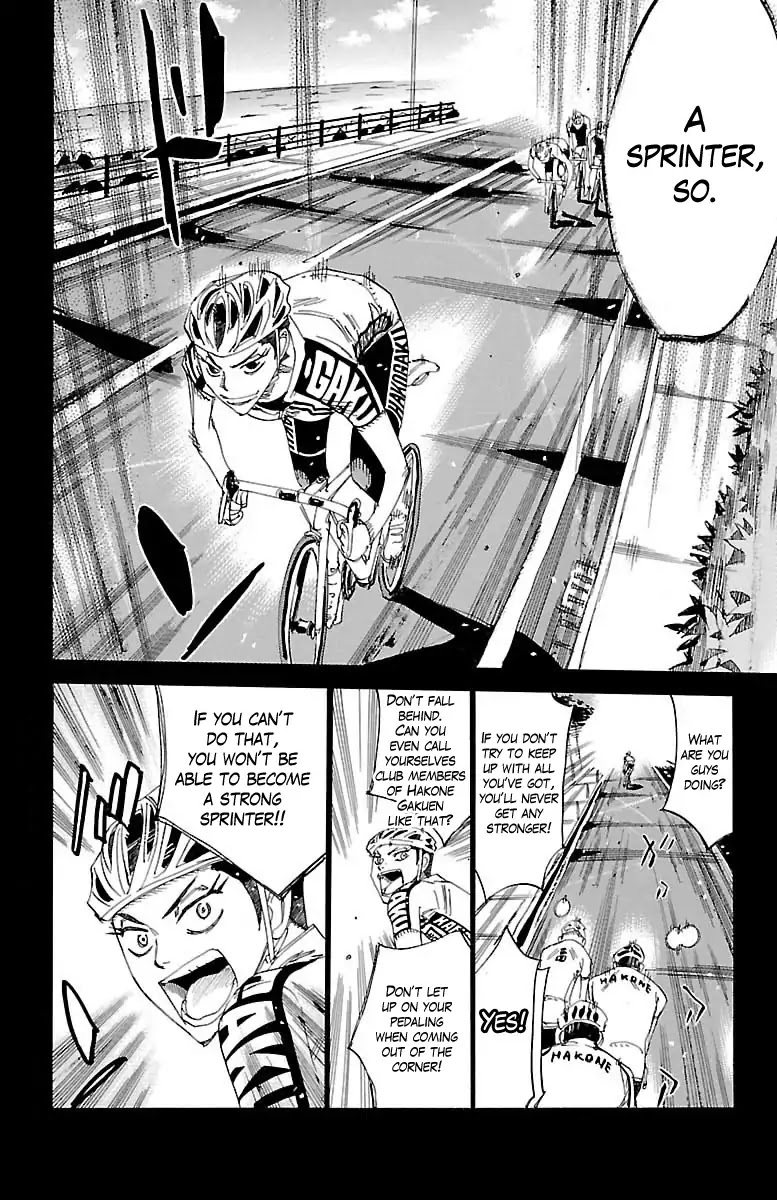 Yowamushi Pedal chapter 377 page 12