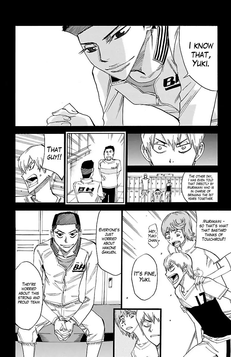 Yowamushi Pedal chapter 377 page 14