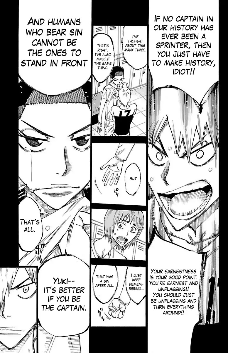 Yowamushi Pedal chapter 377 page 17