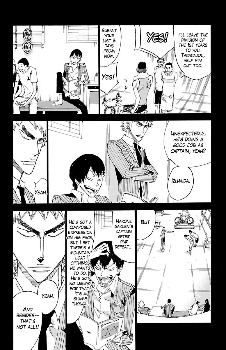 Yowamushi Pedal chapter 377 page 9