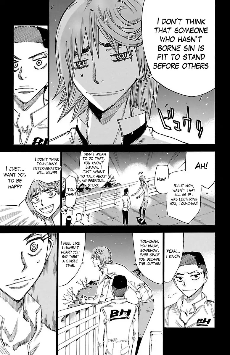 Yowamushi Pedal chapter 378 page 10