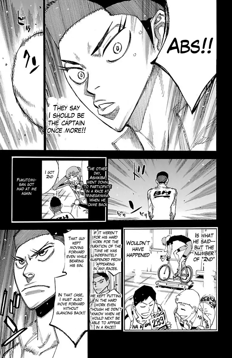 Yowamushi Pedal chapter 378 page 14