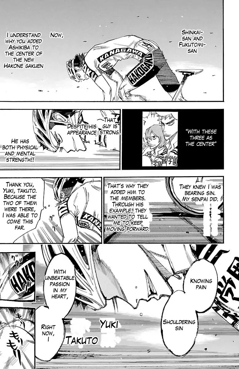 Yowamushi Pedal chapter 378 page 20