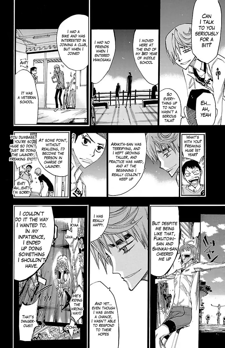 Yowamushi Pedal chapter 378 page 7