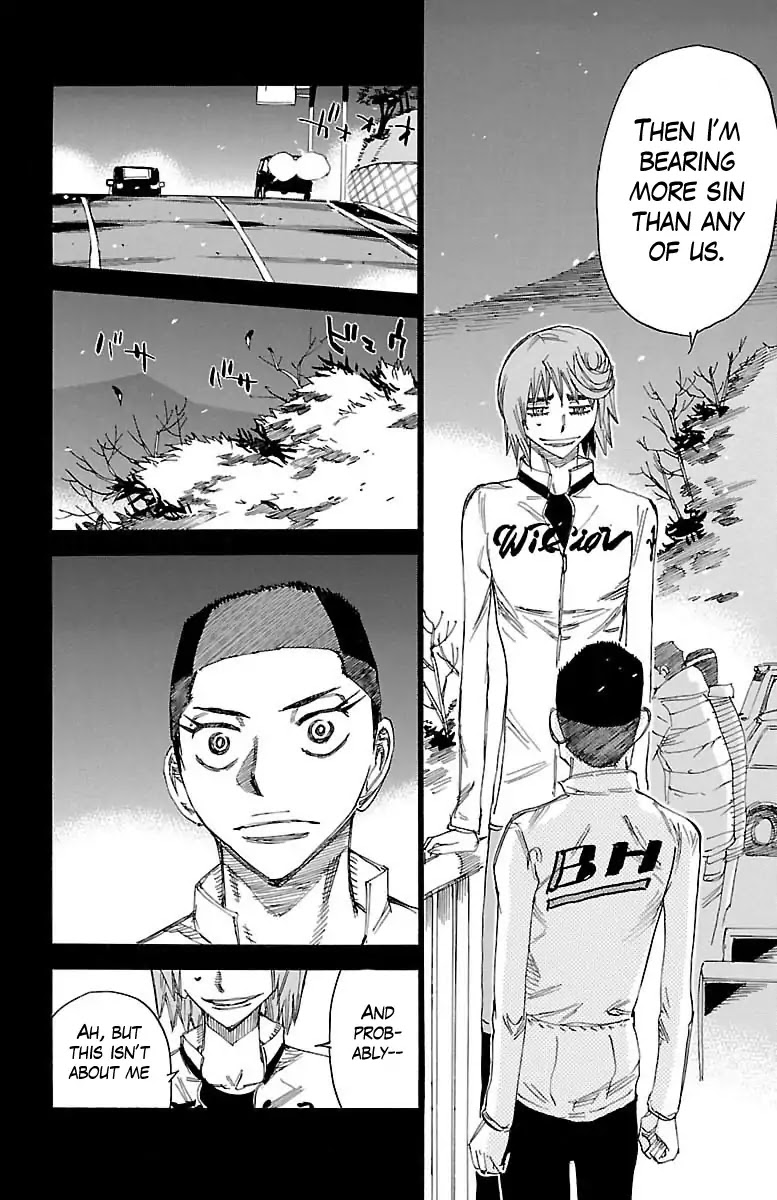 Yowamushi Pedal chapter 378 page 9