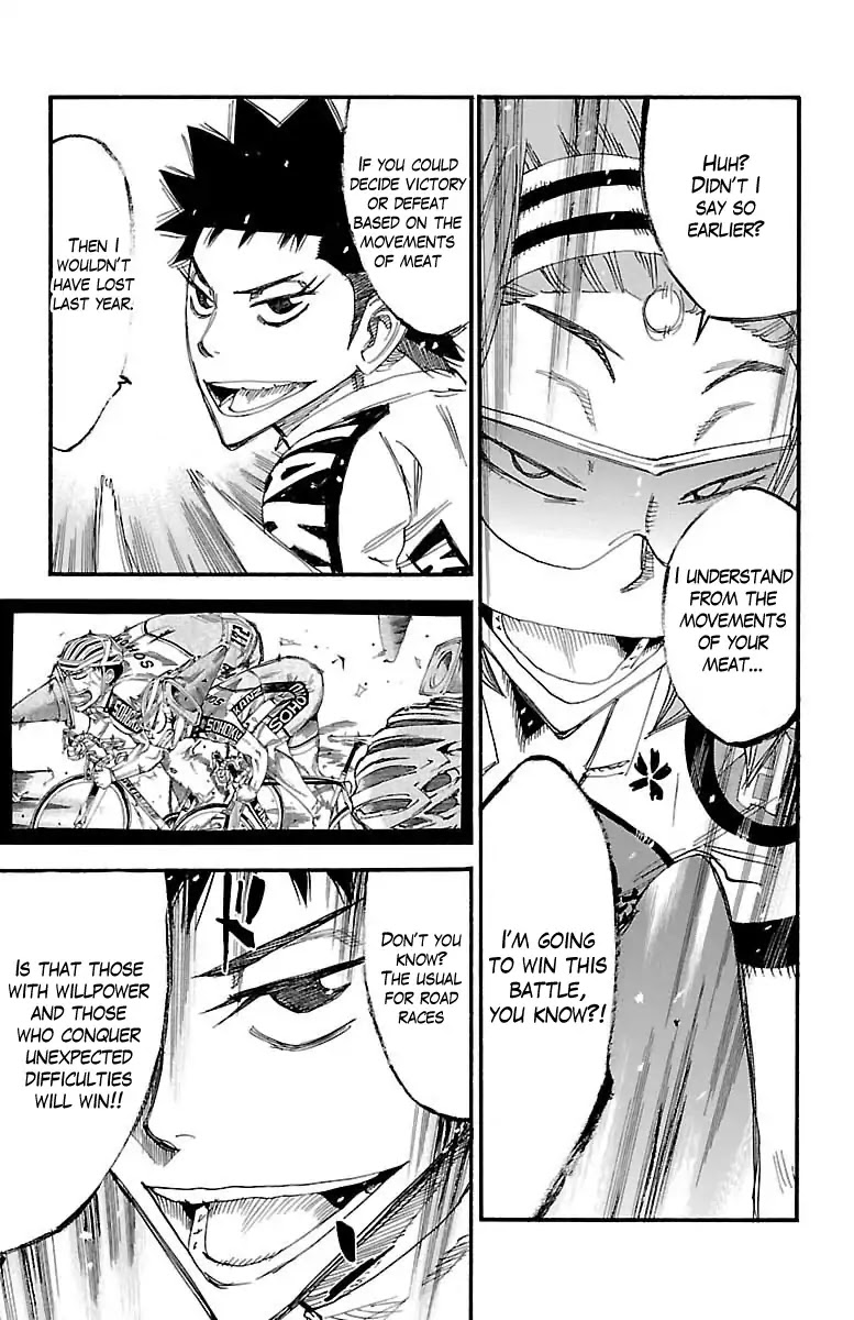 Yowamushi Pedal chapter 379 page 10