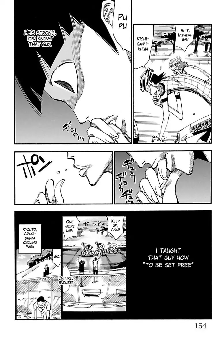 Yowamushi Pedal chapter 379 page 15