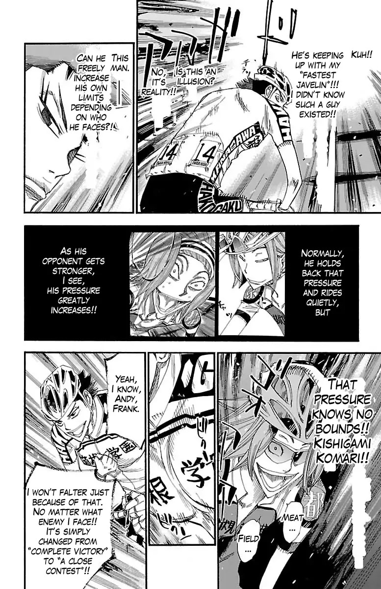 Yowamushi Pedal chapter 379 page 9