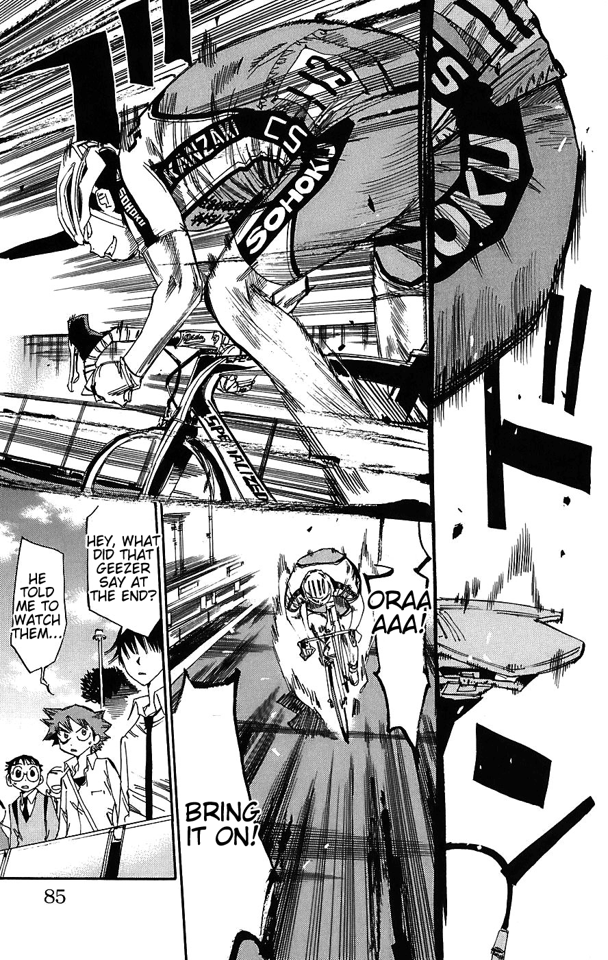 Yowamushi Pedal chapter 38 page 18