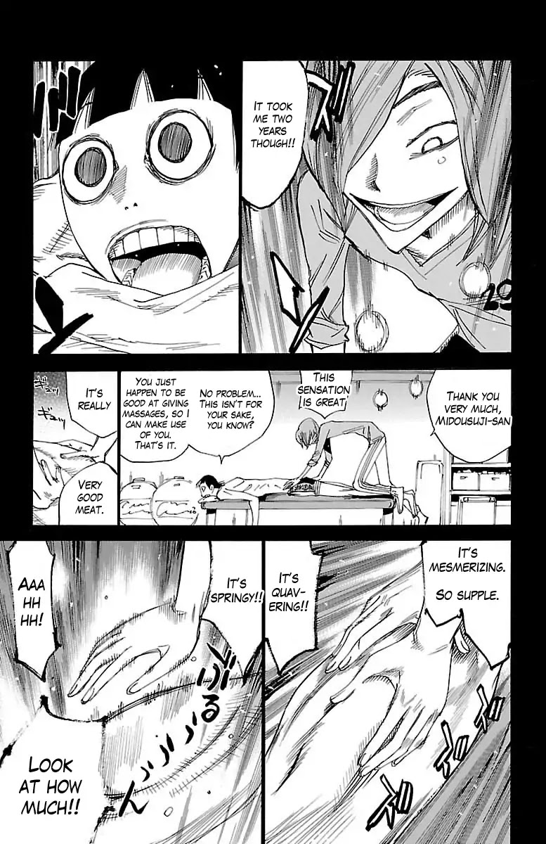 Yowamushi Pedal chapter 381 page 17