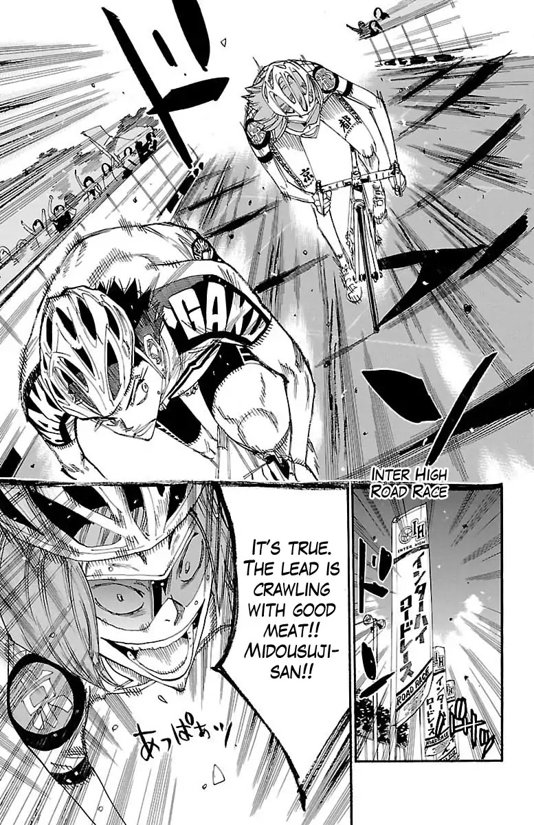 Yowamushi Pedal chapter 381 page 21