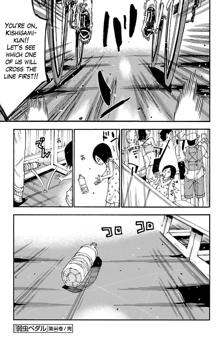 Yowamushi Pedal chapter 381 page 27