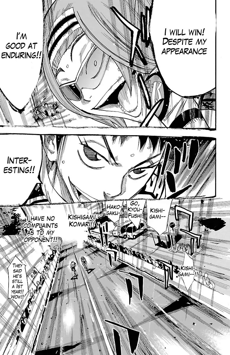 Yowamushi Pedal chapter 382 page 4