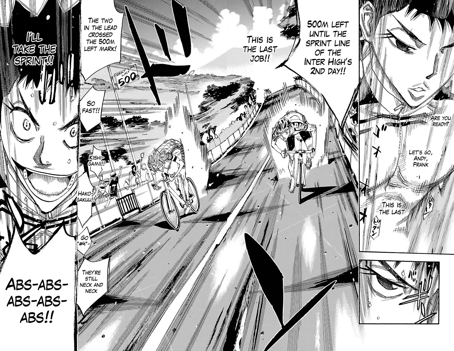 Yowamushi Pedal chapter 382 page 5