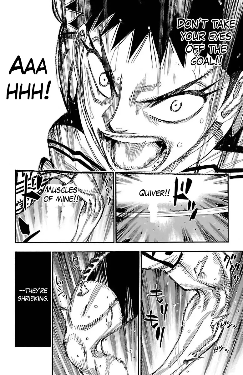 Yowamushi Pedal chapter 384 page 3