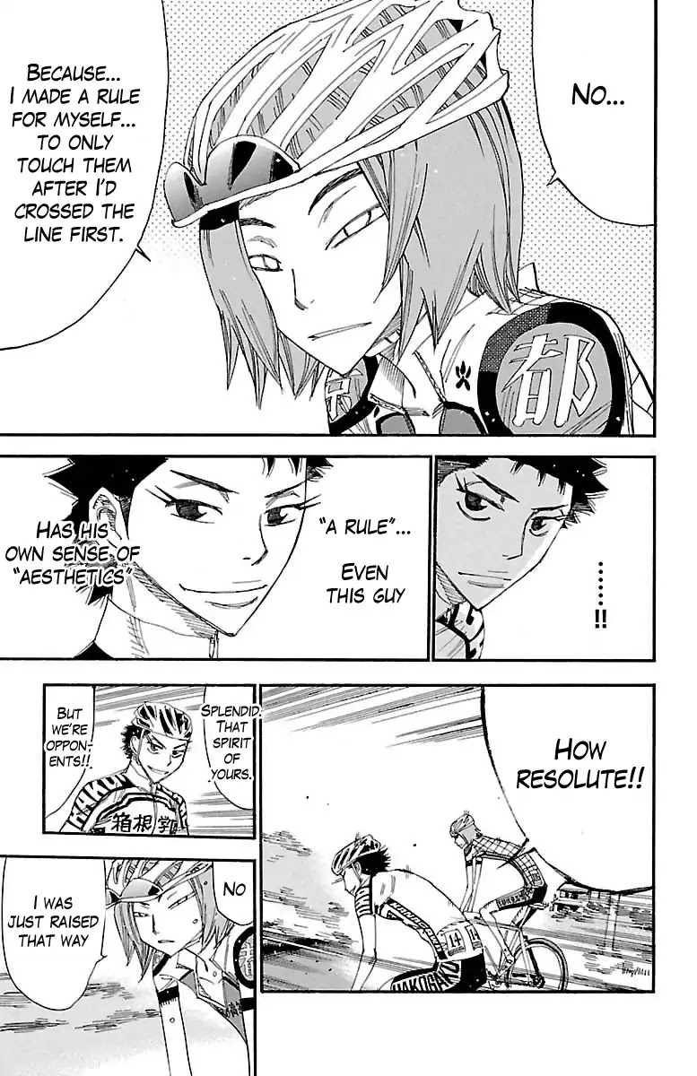 Yowamushi Pedal chapter 385 page 18