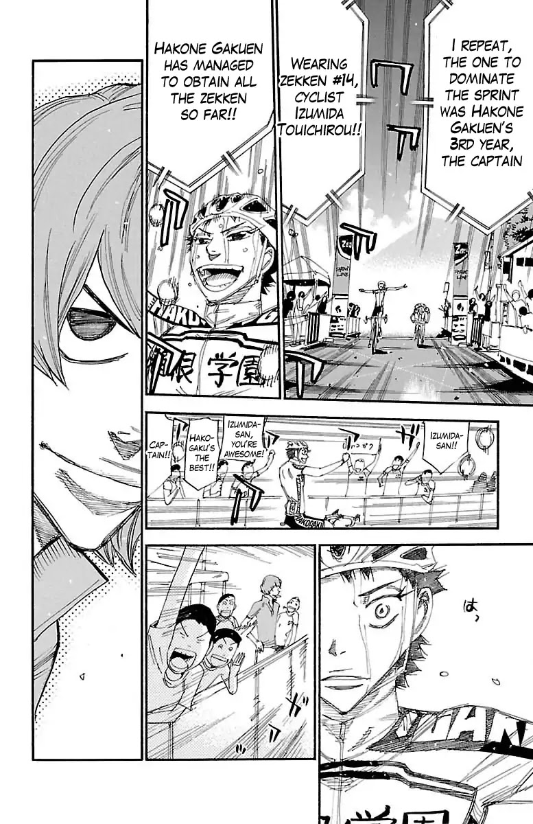 Yowamushi Pedal chapter 385 page 6