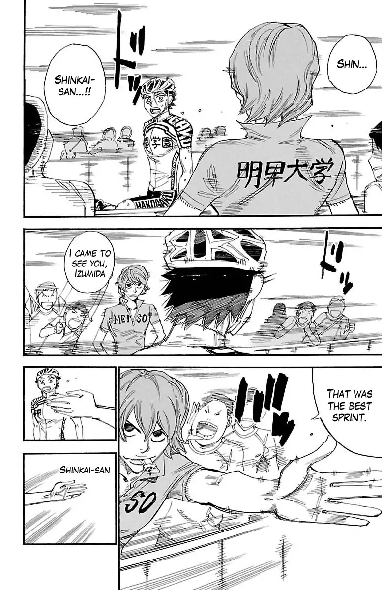 Yowamushi Pedal chapter 385 page 8