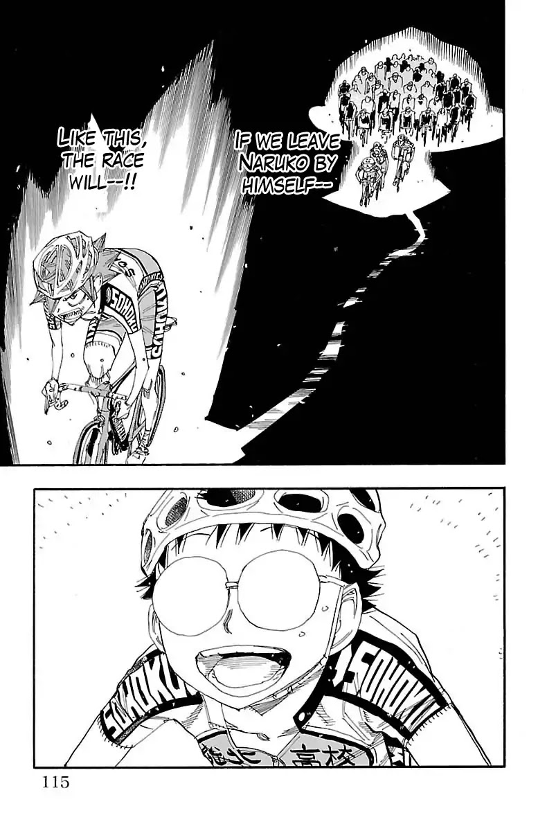 Yowamushi Pedal chapter 386 page 18