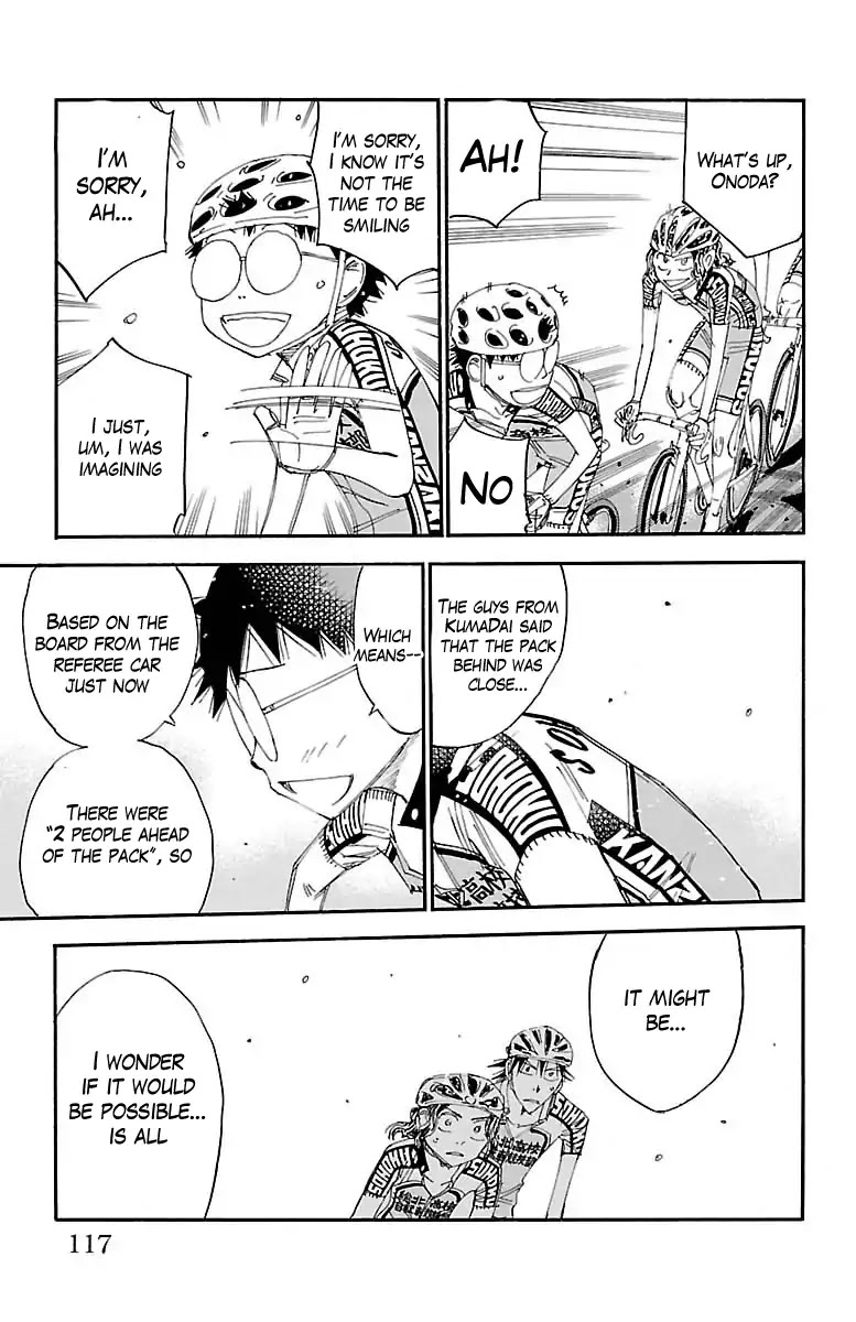 Yowamushi Pedal chapter 386 page 20