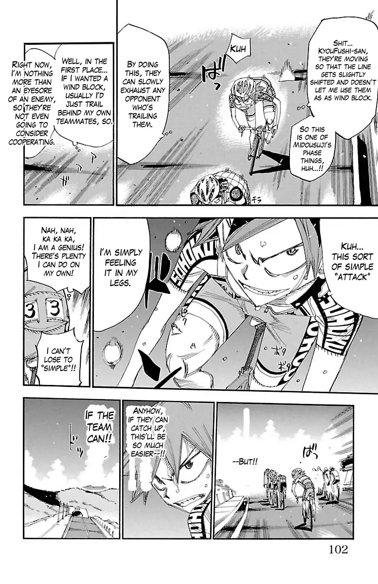 Yowamushi Pedal chapter 386 page 5