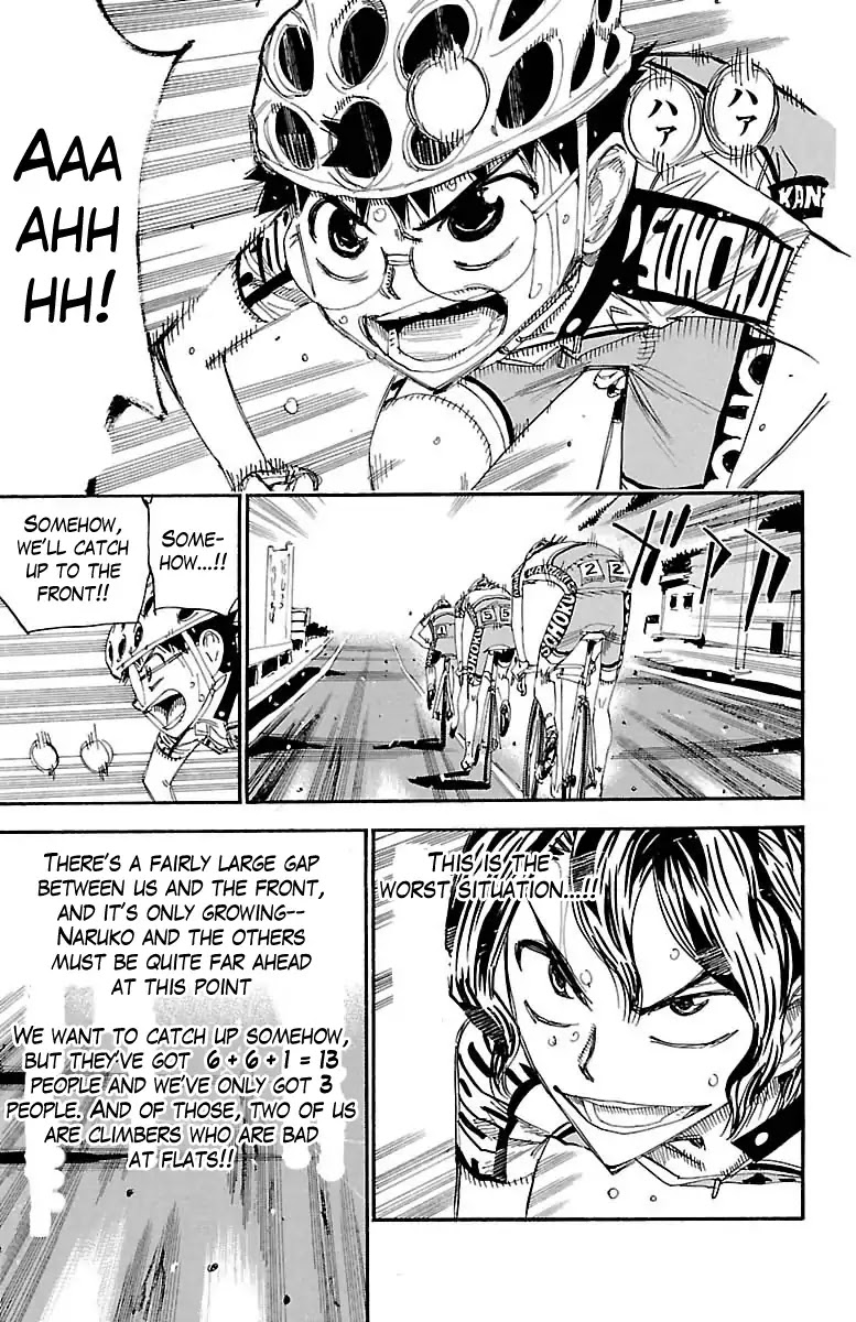 Yowamushi Pedal chapter 386 page 8