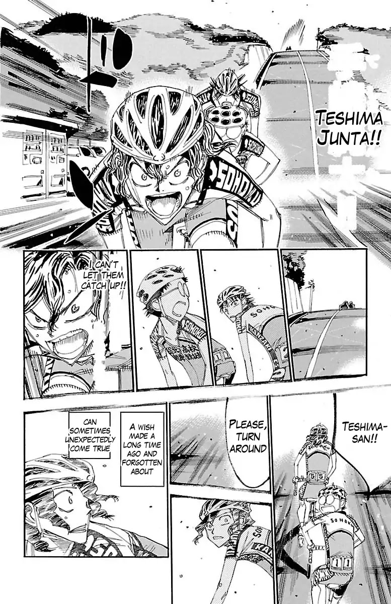 Yowamushi Pedal chapter 387 page 16