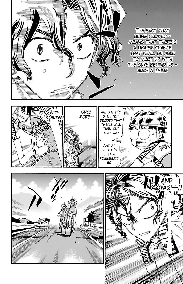 Yowamushi Pedal chapter 387 page 5