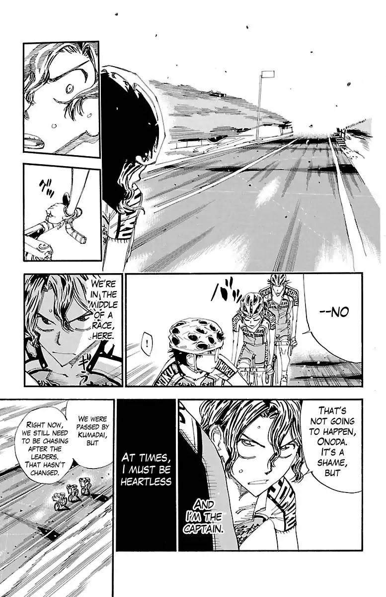 Yowamushi Pedal chapter 387 page 6