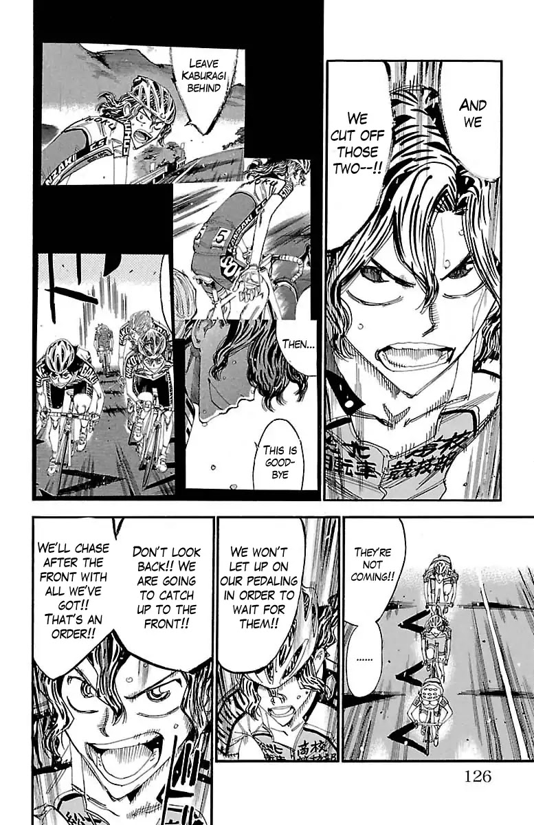 Yowamushi Pedal chapter 387 page 7