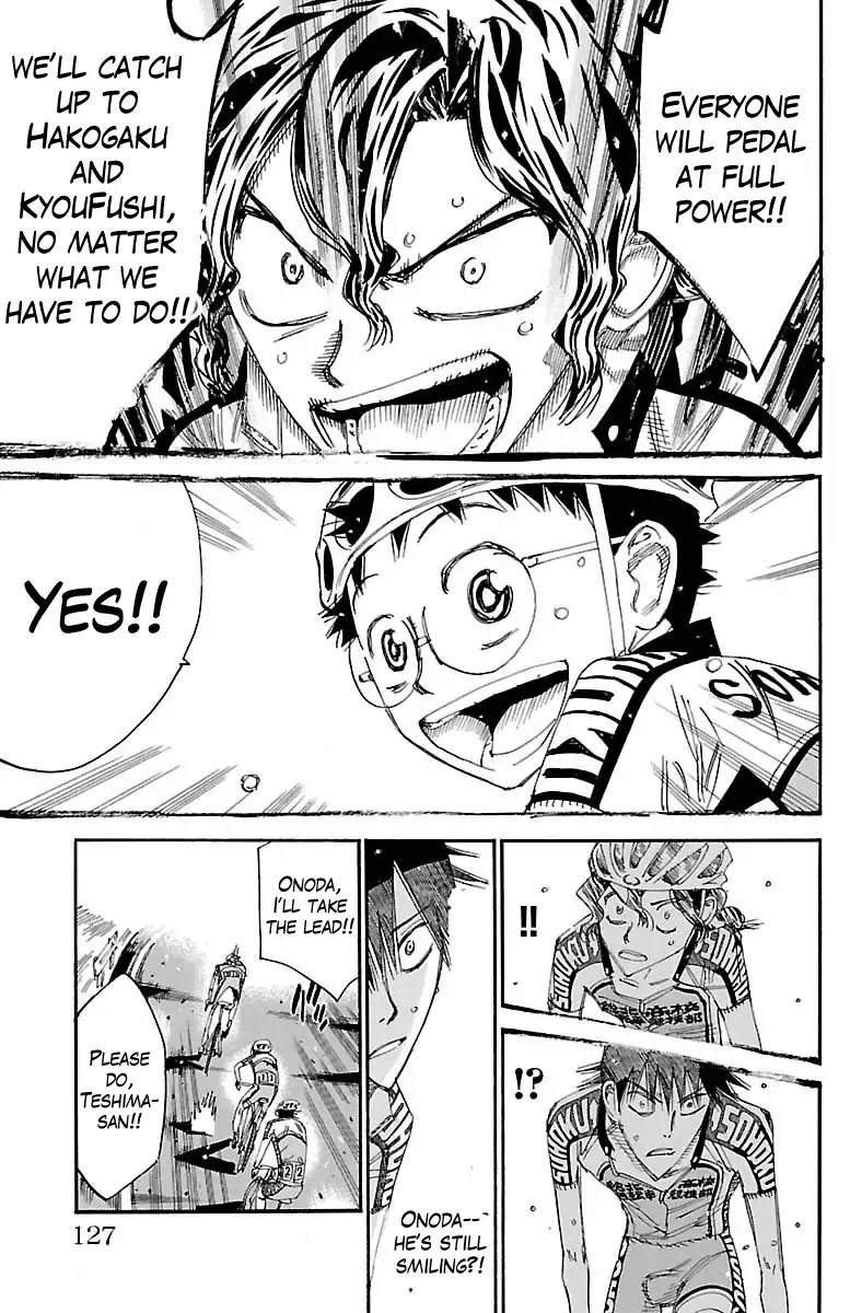 Yowamushi Pedal chapter 387 page 8