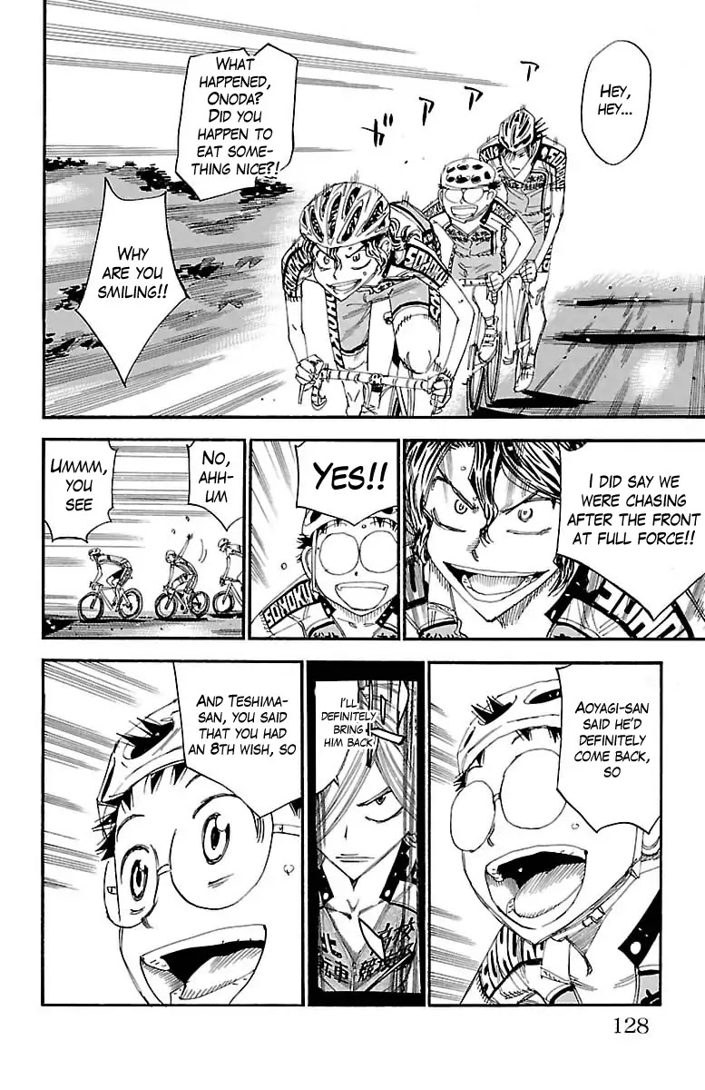 Yowamushi Pedal chapter 387 page 9