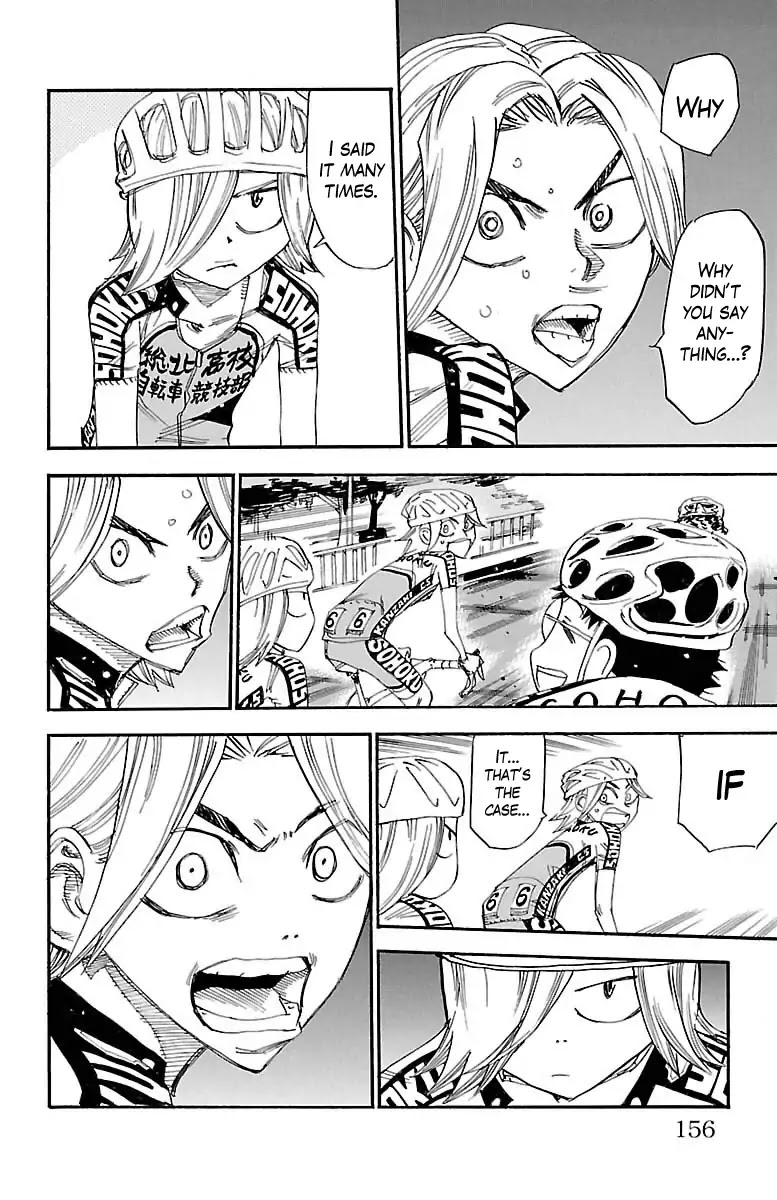 Yowamushi Pedal chapter 388 page 13