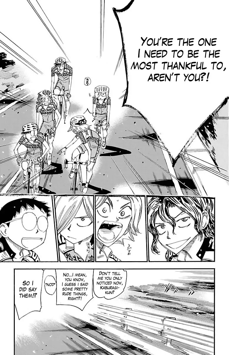 Yowamushi Pedal chapter 388 page 14