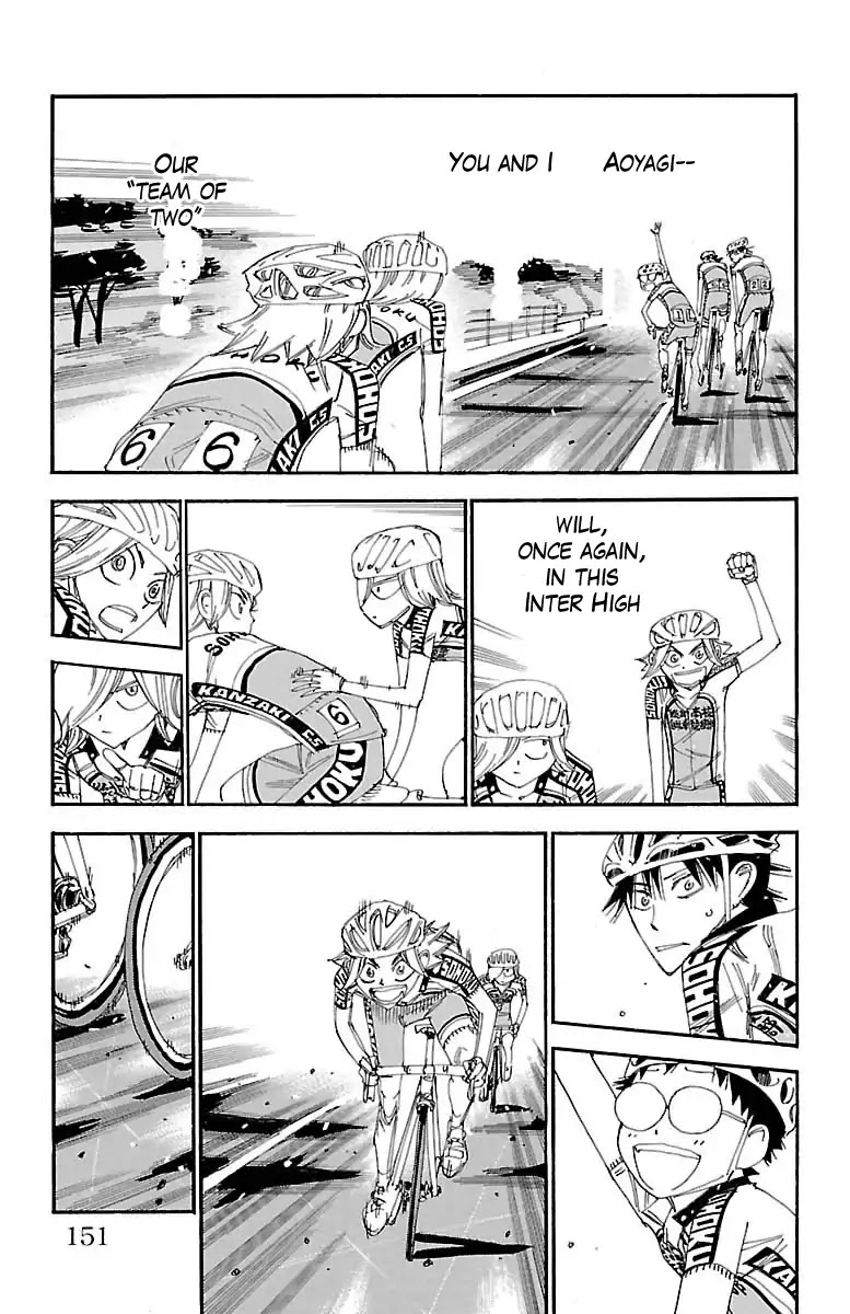 Yowamushi Pedal chapter 388 page 9