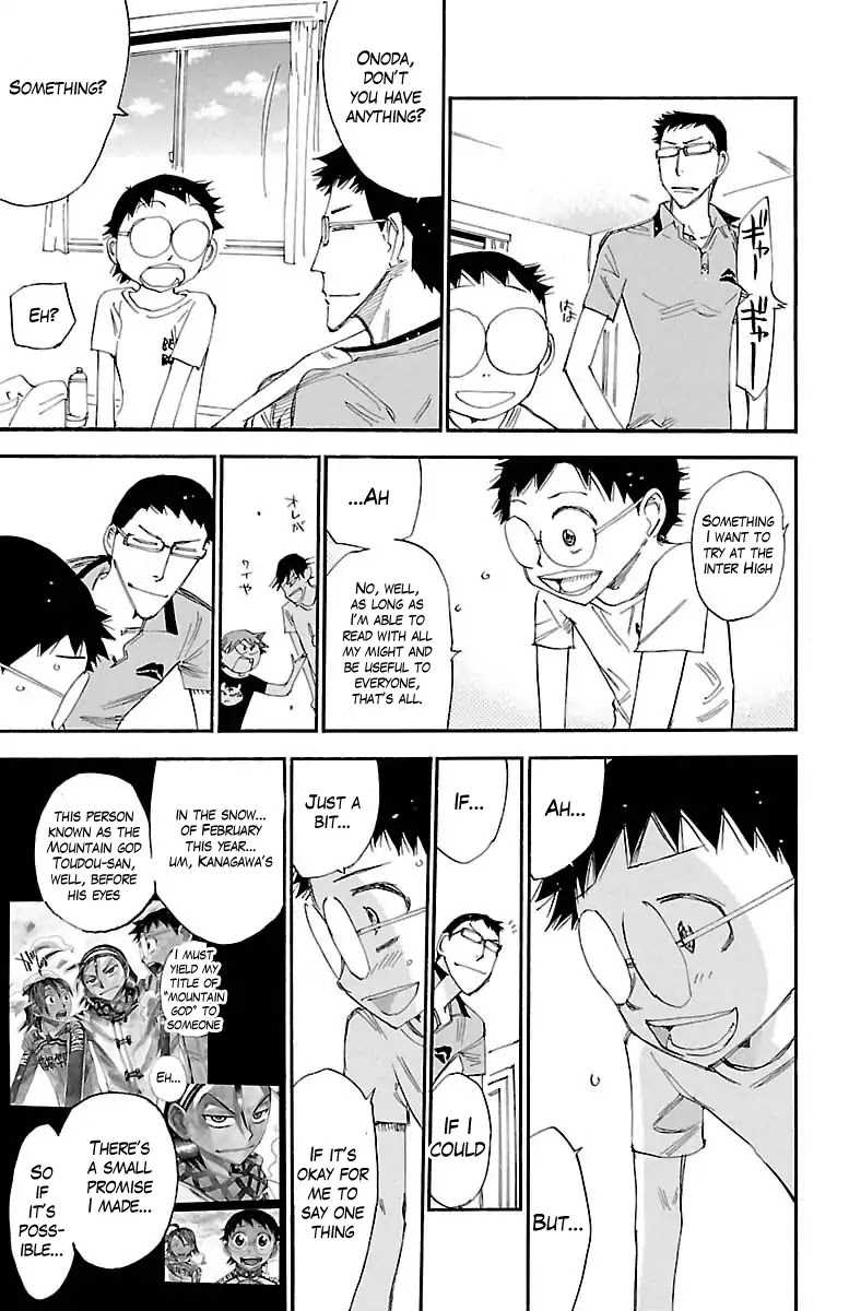 Yowamushi Pedal chapter 389 page 12