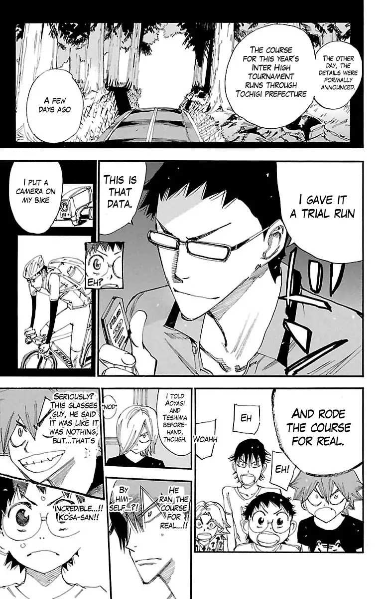 Yowamushi Pedal chapter 389 page 6