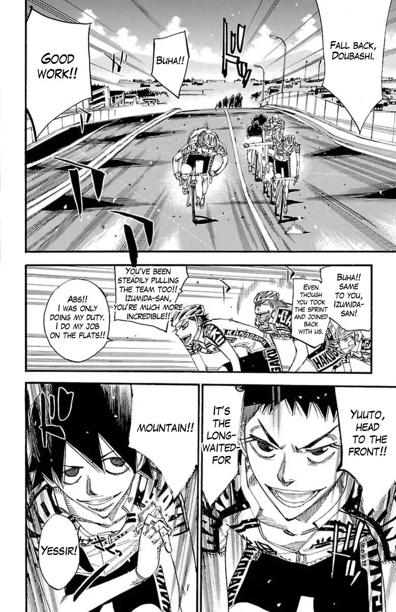 Yowamushi Pedal chapter 390 page 5