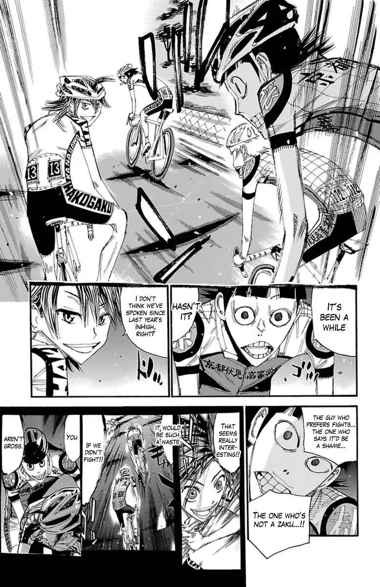 Yowamushi Pedal chapter 391 page 11