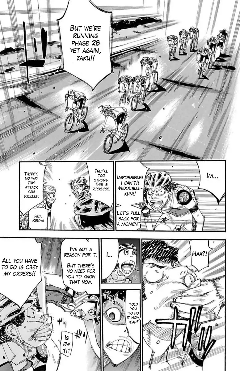 Yowamushi Pedal chapter 391 page 15