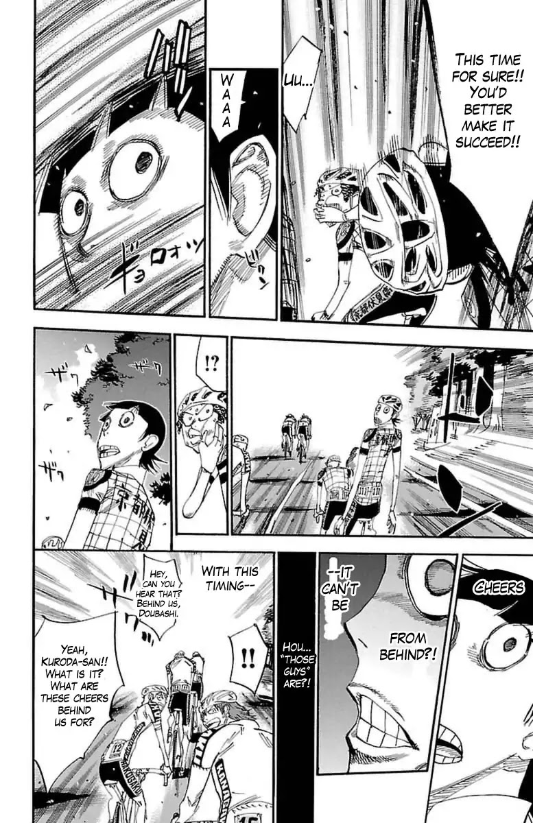 Yowamushi Pedal chapter 391 page 16