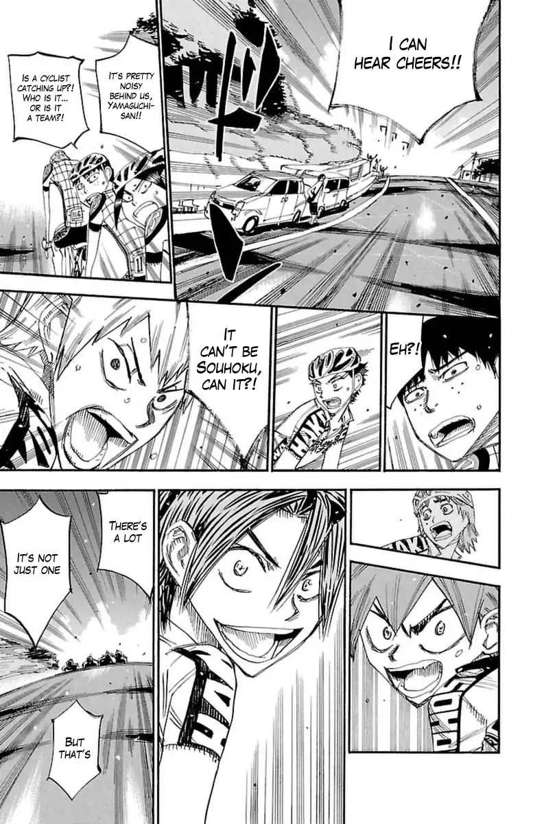 Yowamushi Pedal chapter 391 page 17