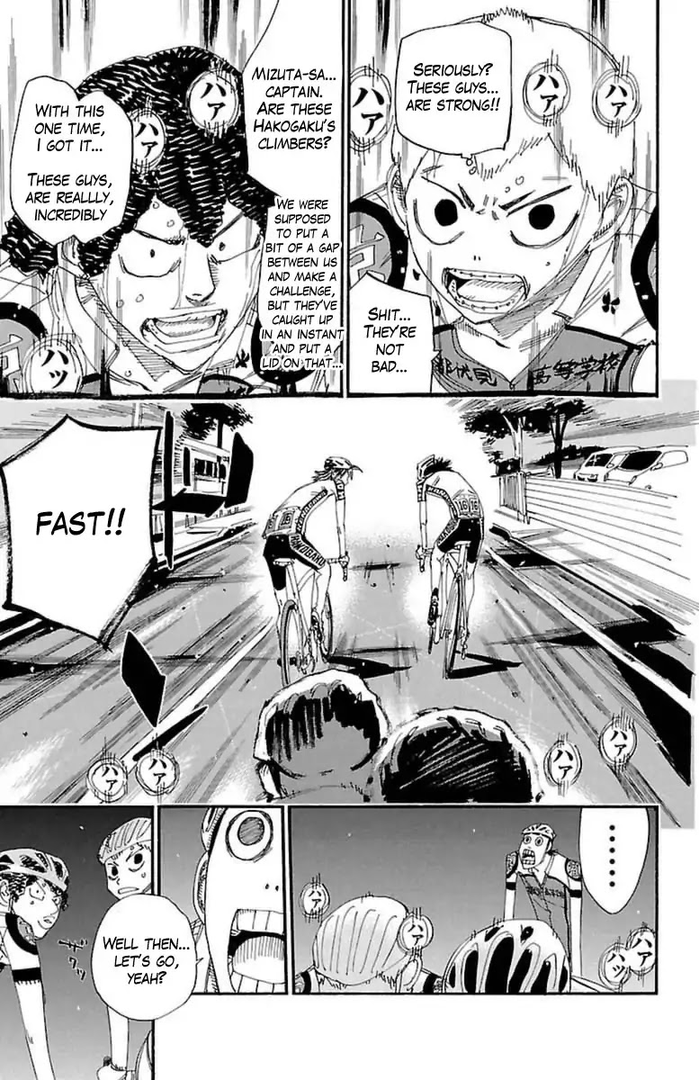 Yowamushi Pedal chapter 391 page 3