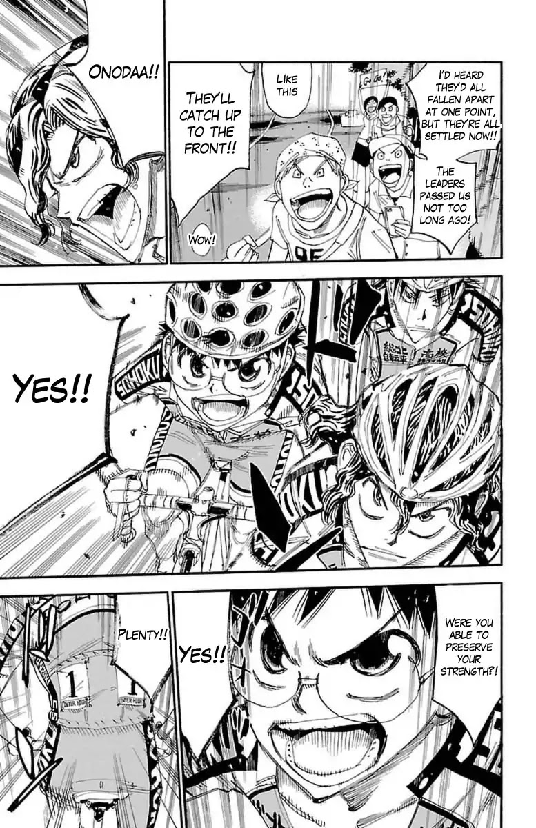 Yowamushi Pedal chapter 392 page 13