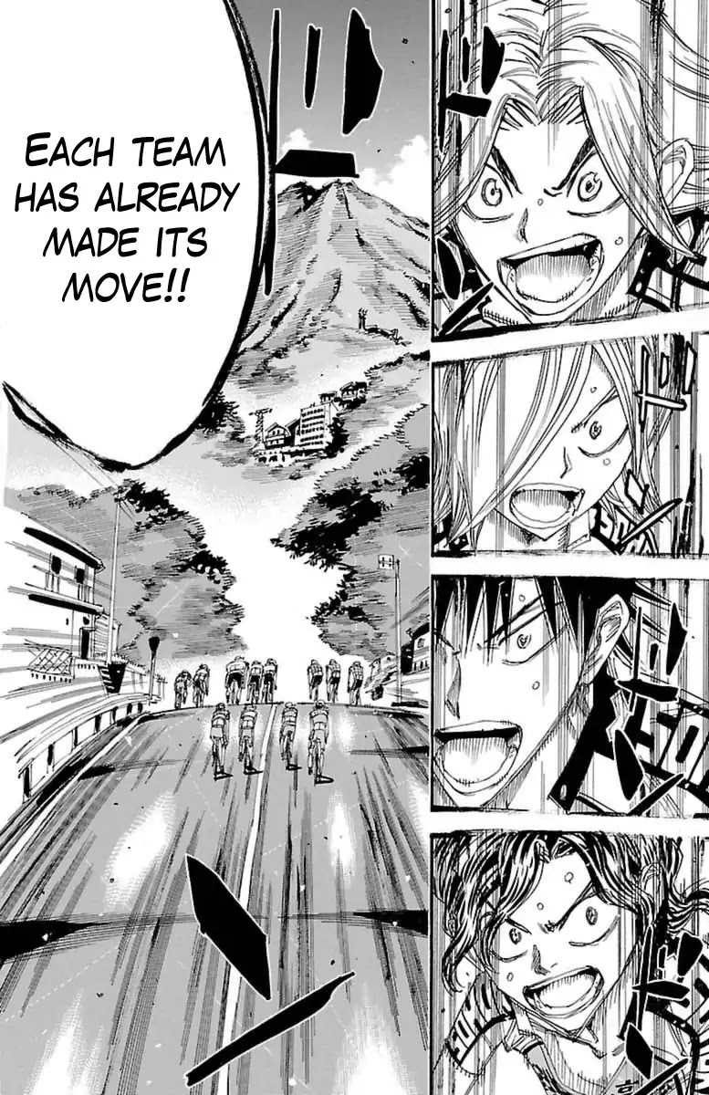 Yowamushi Pedal chapter 393 page 16