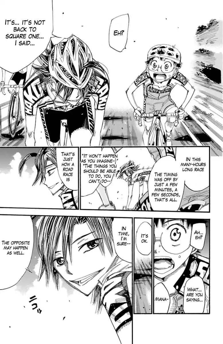 Yowamushi Pedal chapter 393 page 17