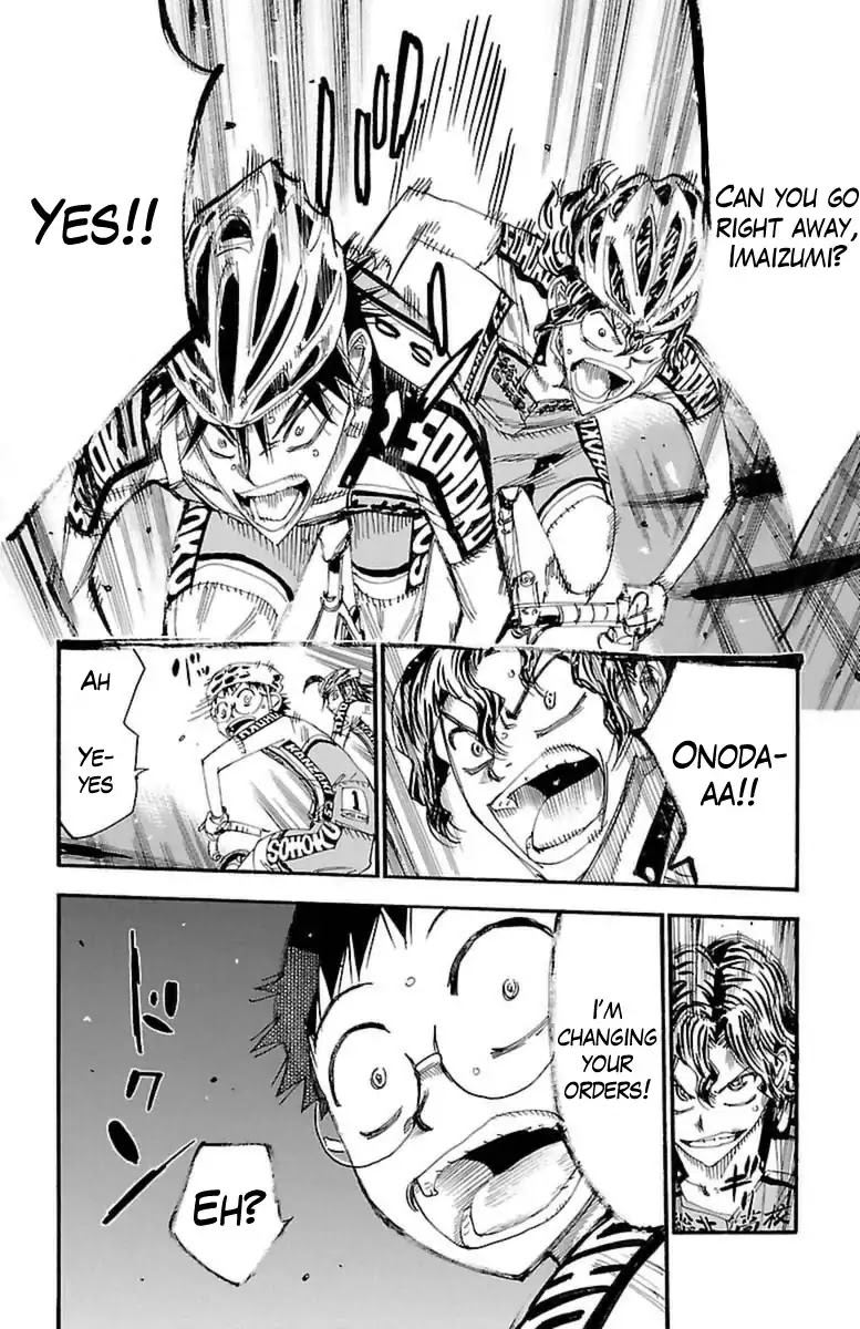 Yowamushi Pedal chapter 393 page 18