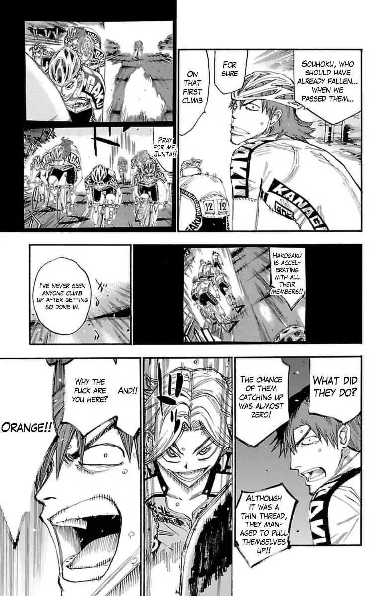 Yowamushi Pedal chapter 393 page 4