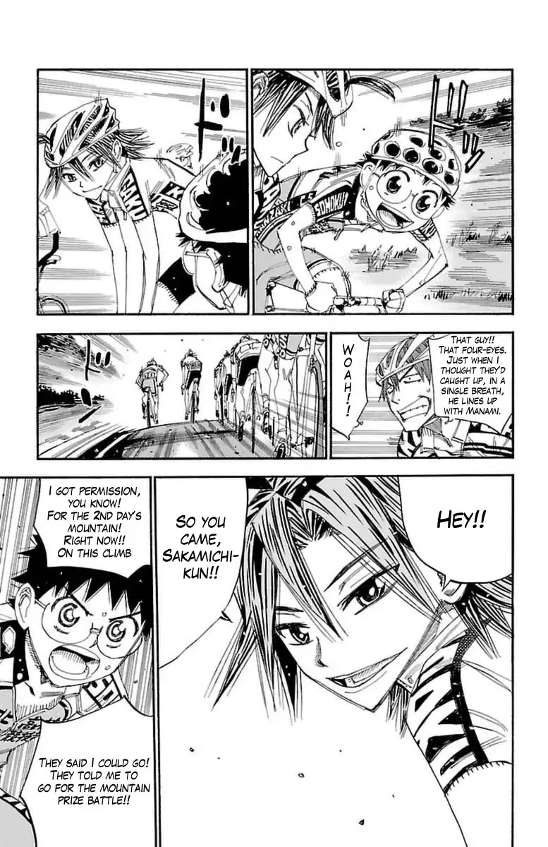 Yowamushi Pedal chapter 393 page 8