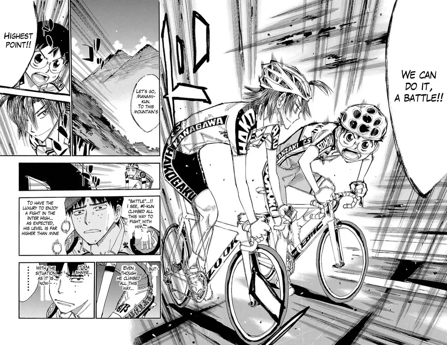 Yowamushi Pedal chapter 393 page 9